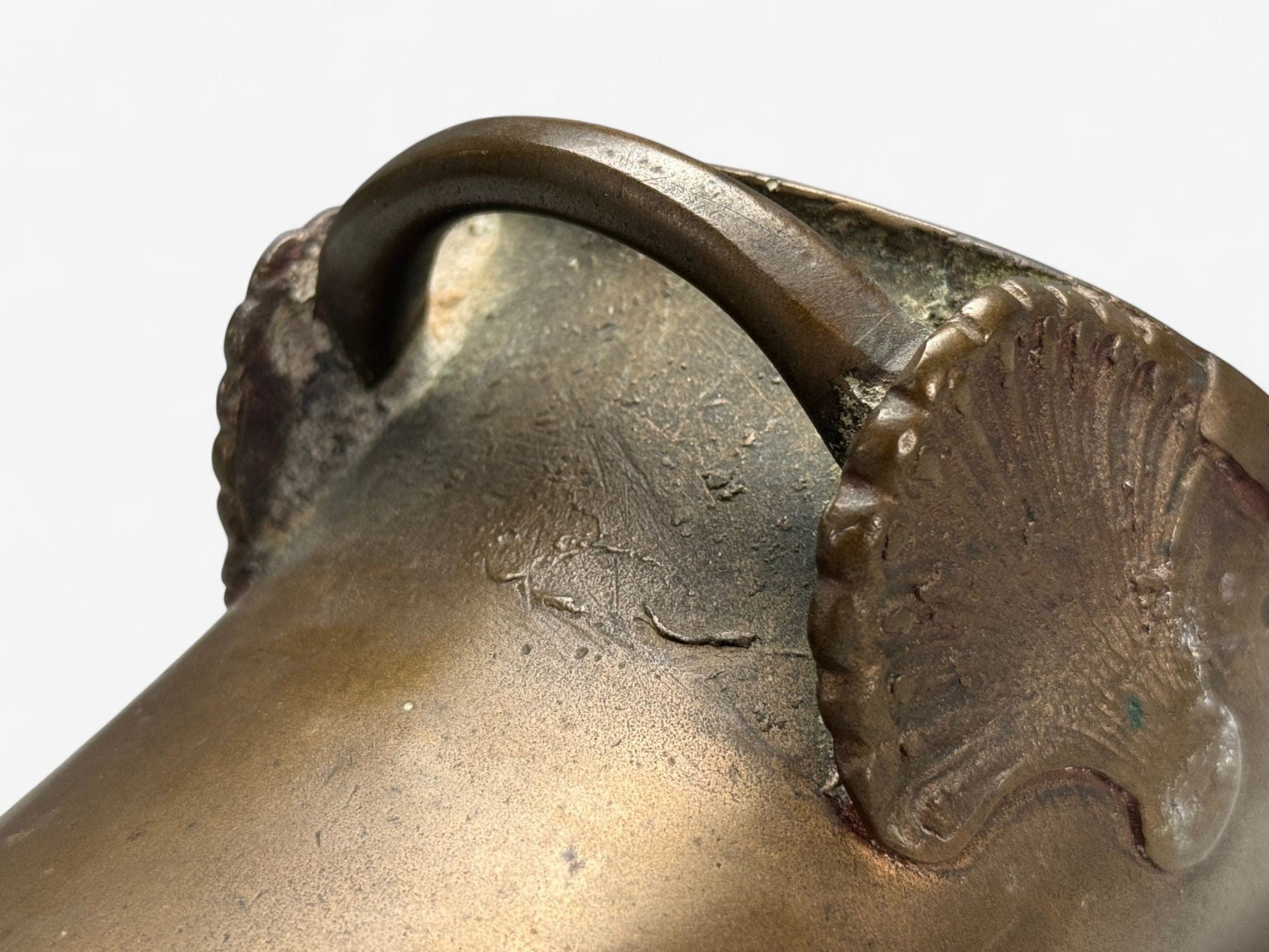 Edo Period, Bronze Japanese Samurai Stirrups, Japan, 18th c.