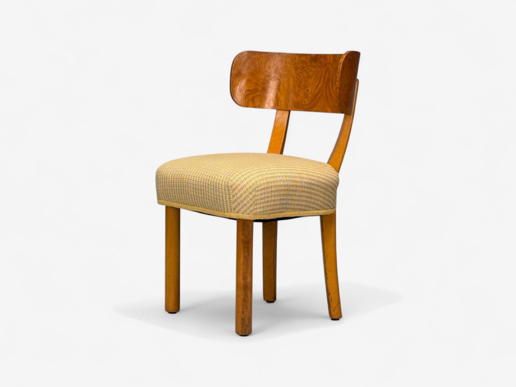 Axel Einar Hjorth, Nordiska Kompaniet, Birch, Rare Birka Chairs, Sweden, 1930s