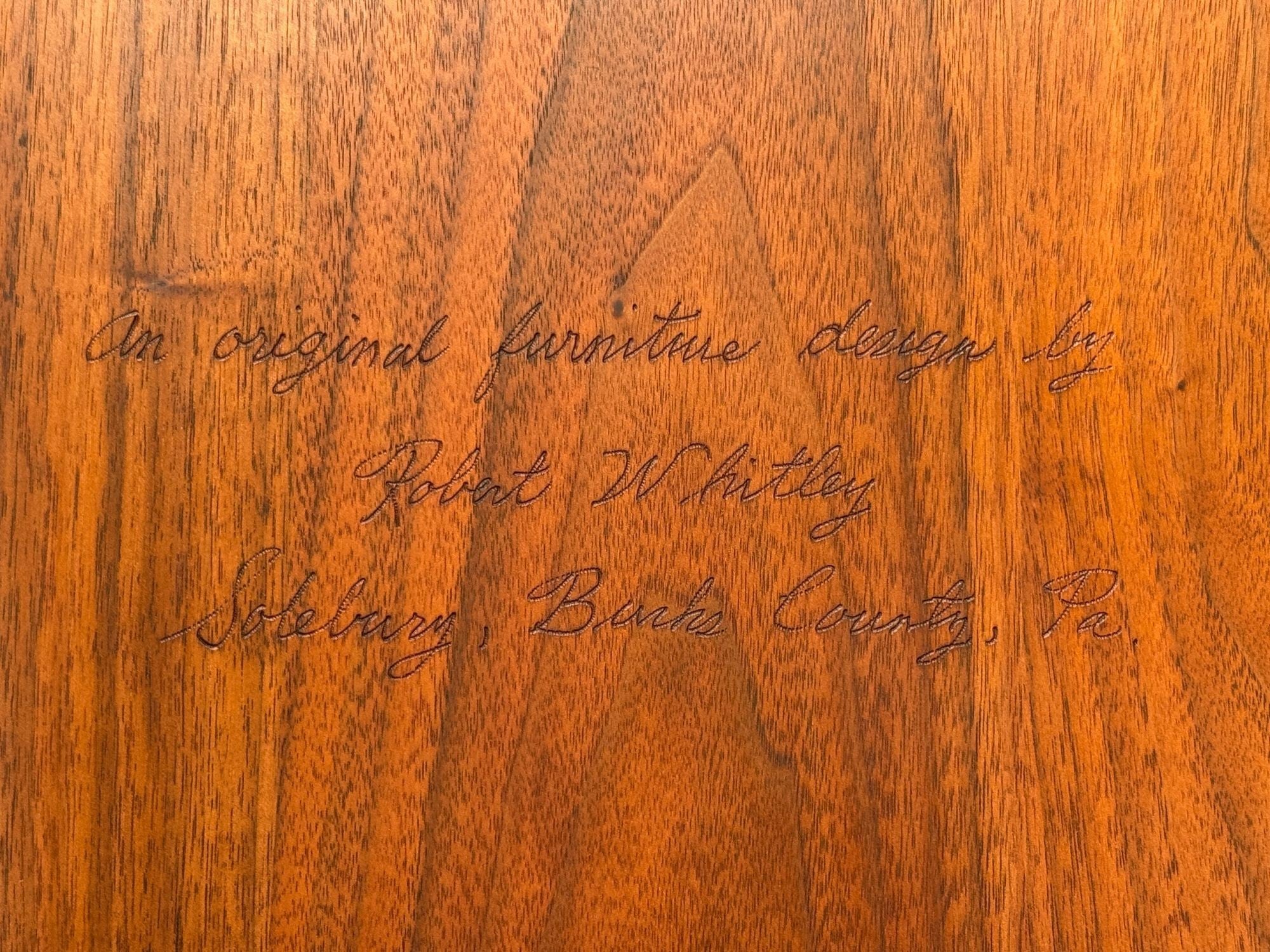 Robert Whitley, American Studio, Teak, Rocking Chair, USA, 1980s