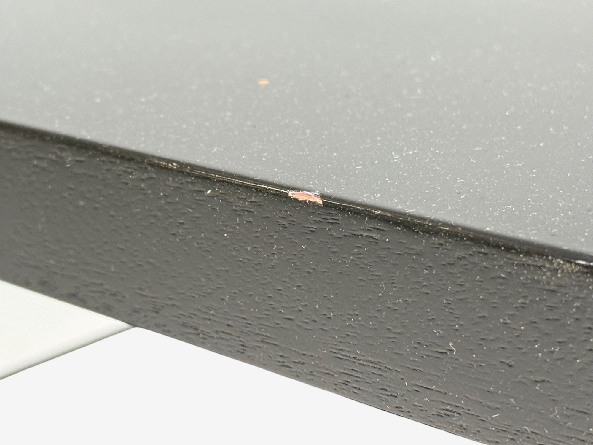 Ico Parisi Style, Ebonized Wood, Brass, Sculptural Side Tables, Europe, 1950s