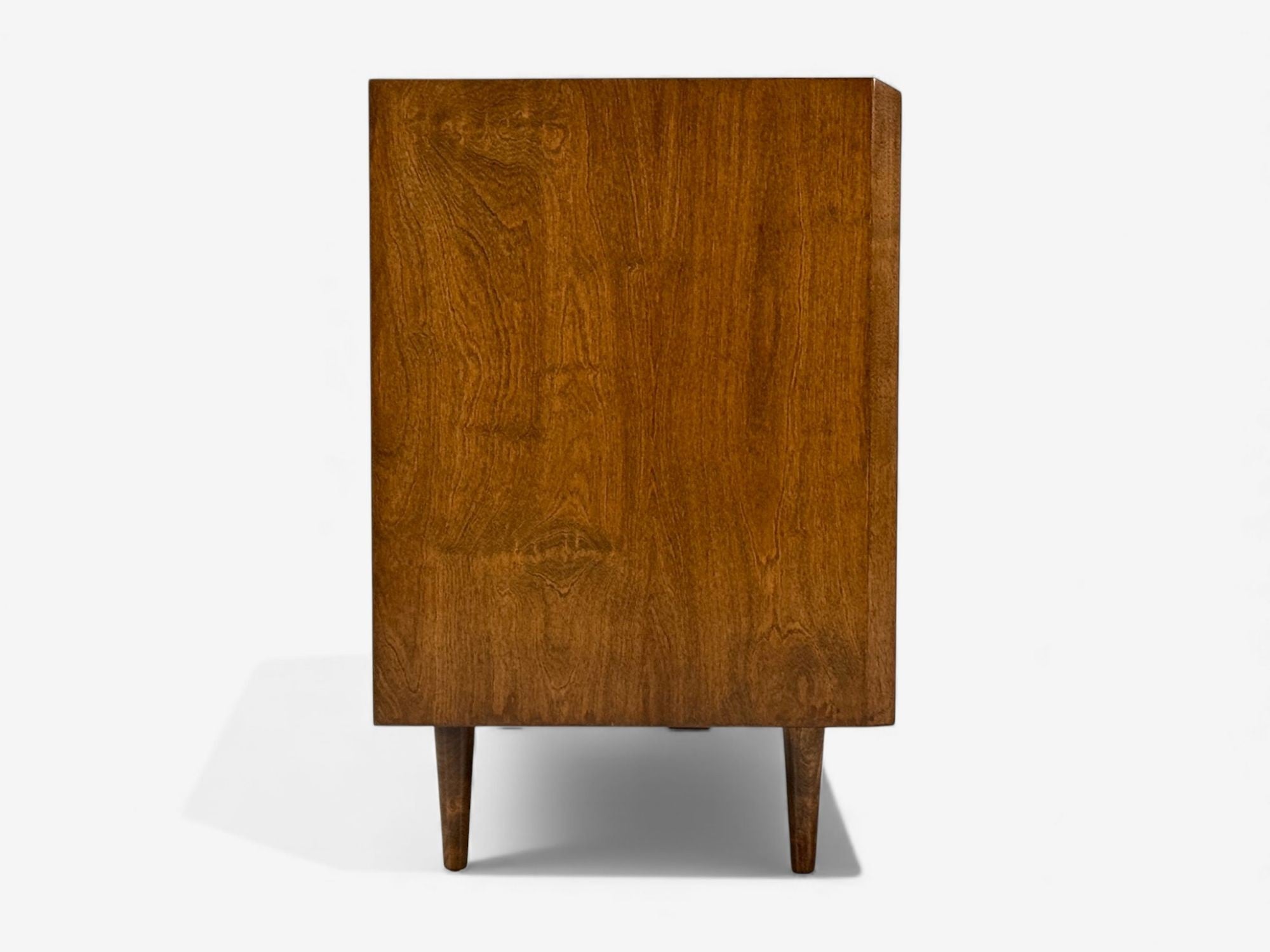 Edmond J Spence, Swedish Modern, Maple, Rare Wave Dresser, 1950s