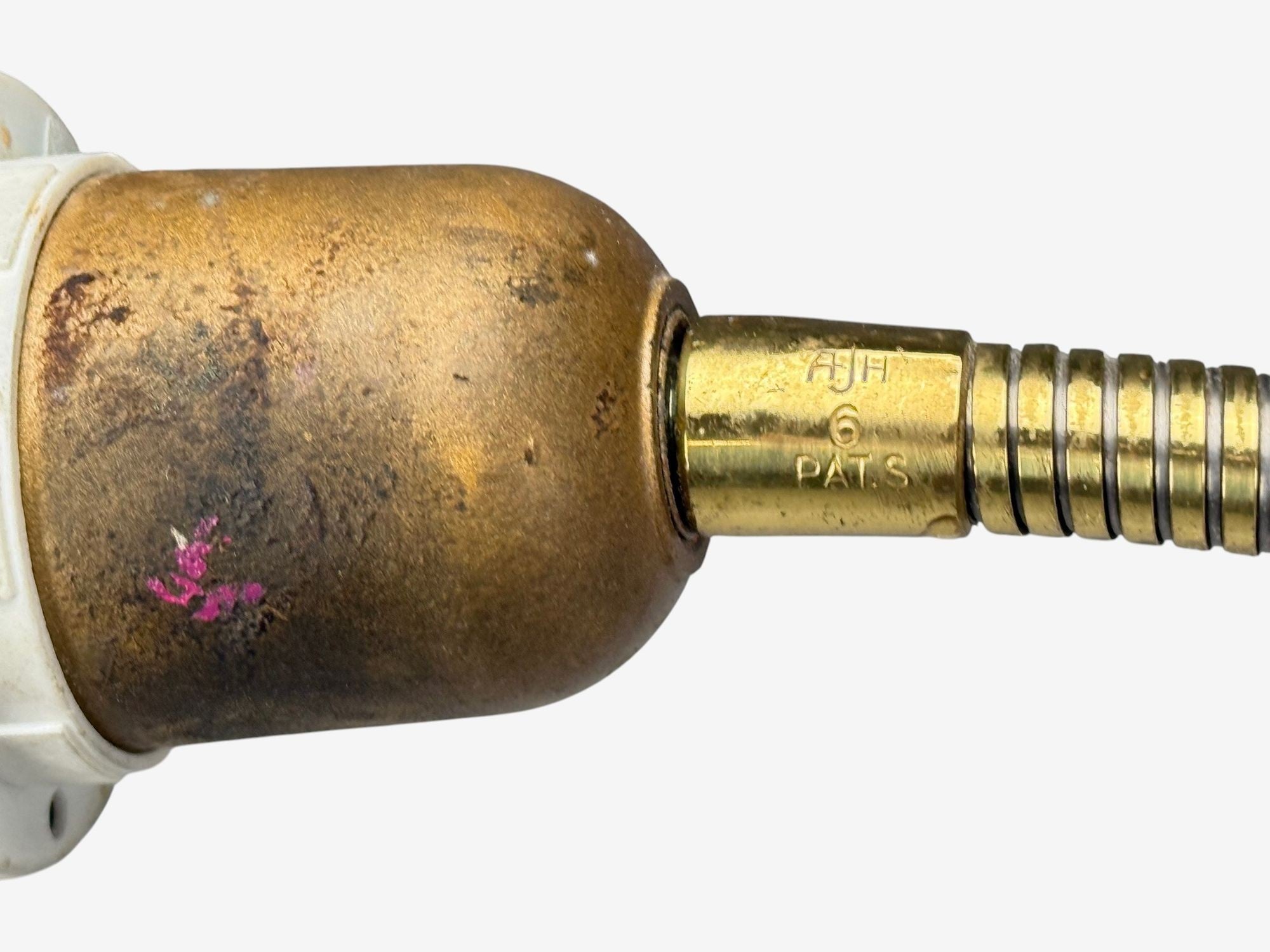 Möllers Armatur Eskilstuna, Floor Lamp, Lacquered Metal, Teak, Sweden, 1950s