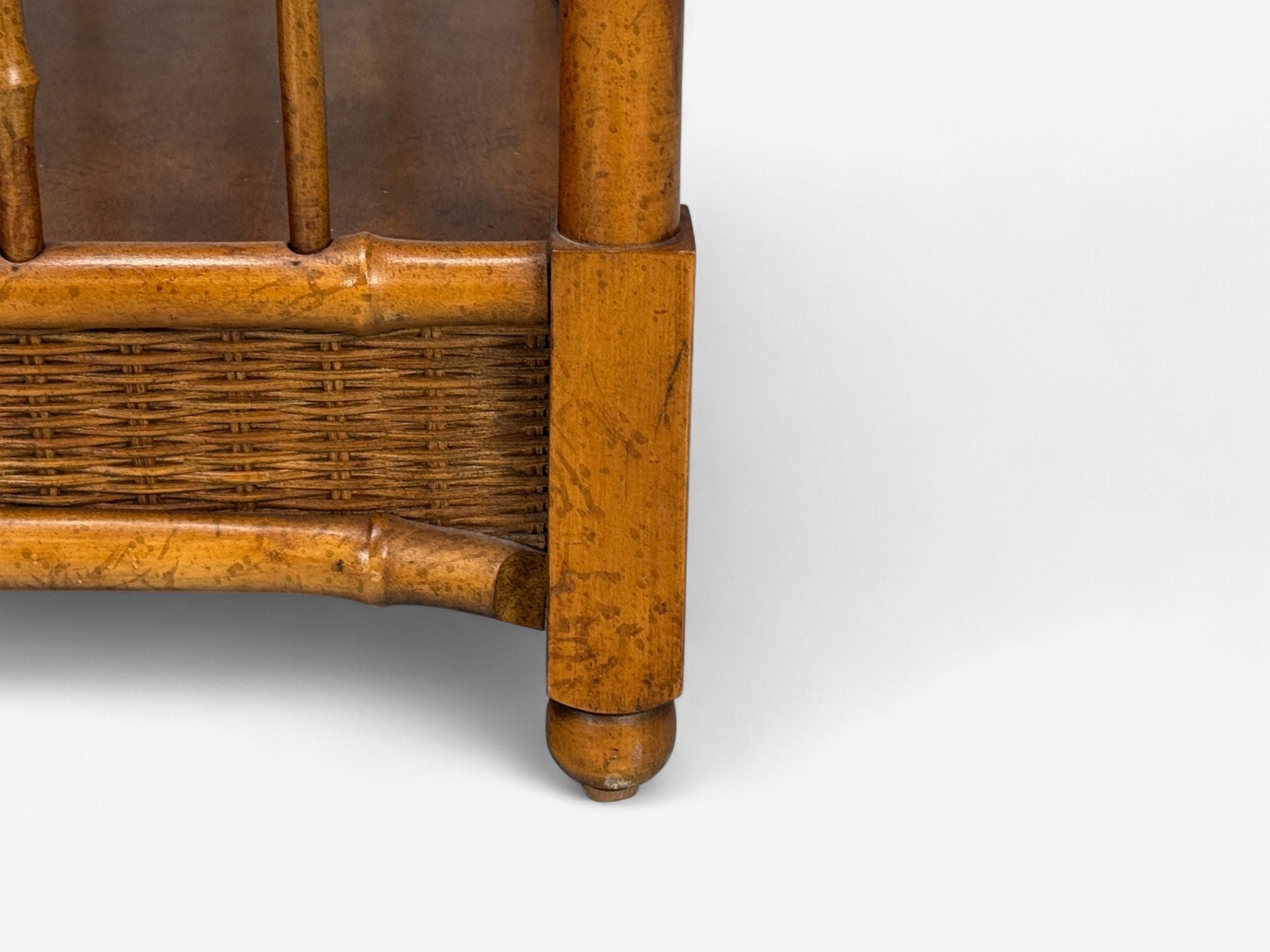 American Modern, Bamboo, Wood, Etageres, USA, 1980s