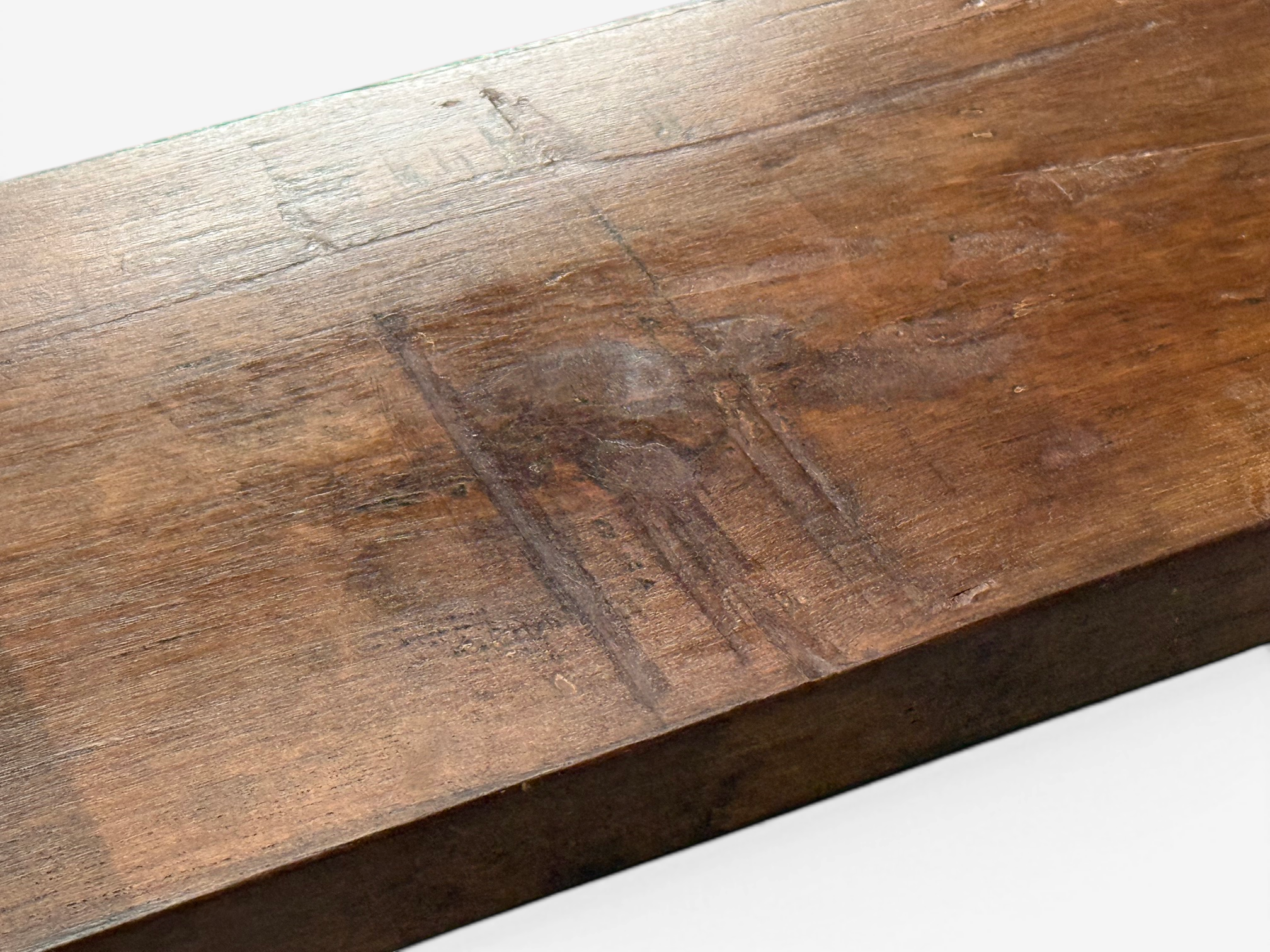 Pierre Jeanneret, Coffee Table, Teak, Glass, Chandigarh, India, 1960s