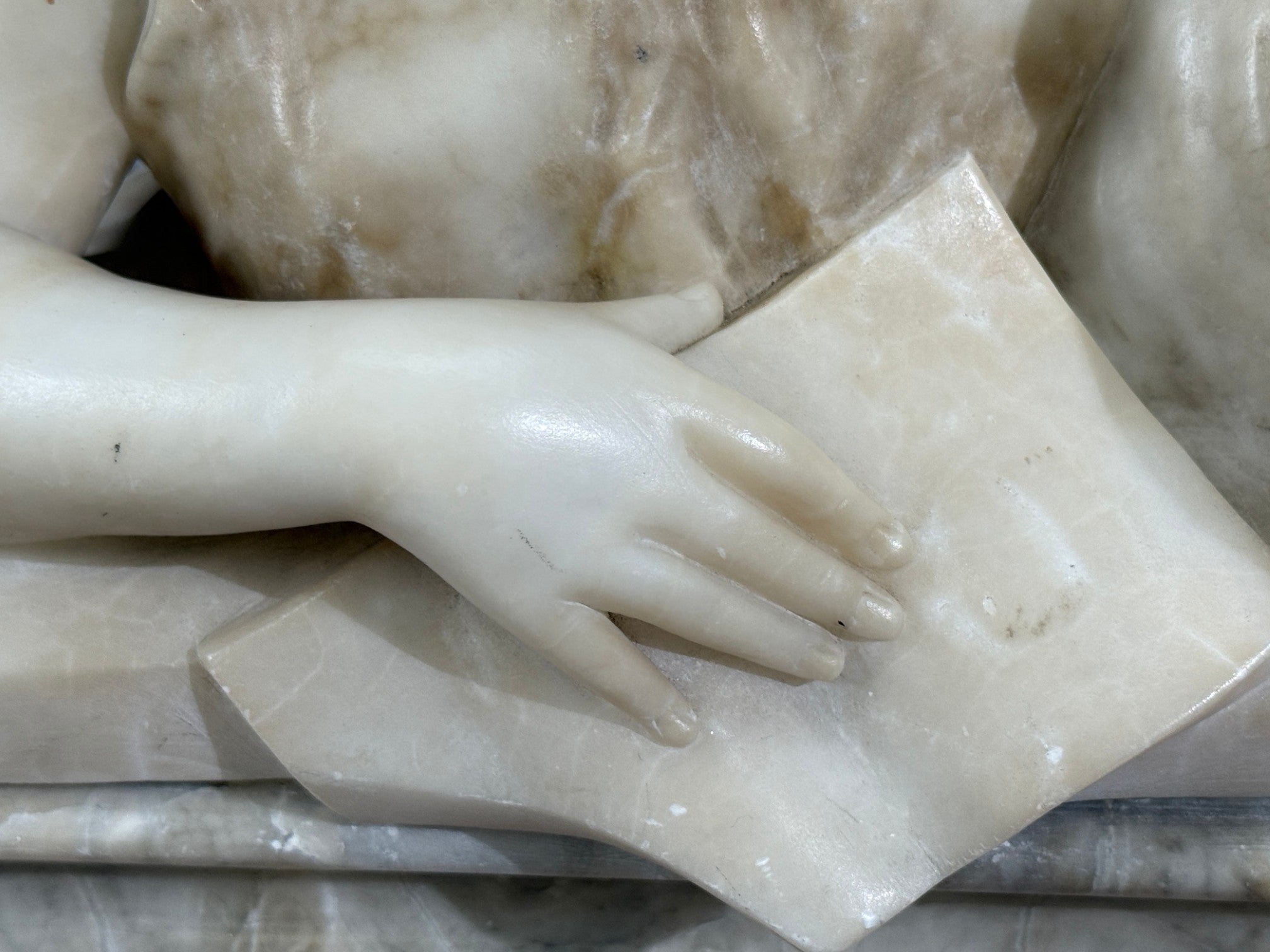Neoclassical, Marble Statue, Mother and Daughter, France, 1910s