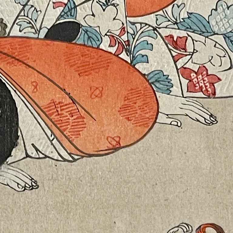 Toyohara Chikanobu, Signed Japanese Woodblock Prints, Japan, 1890s
