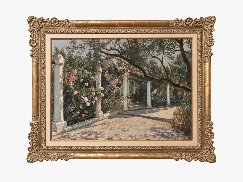 Georges Antoine Rochegrosse, 'Almond Trees' Oil on Canvas, Sotheby's Provenance