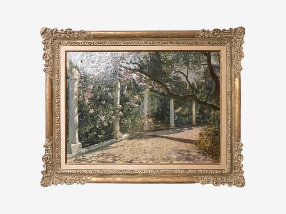 Georges Antoine Rochegrosse, 'Almond Trees' Oil on Canvas, Sotheby's Provenance