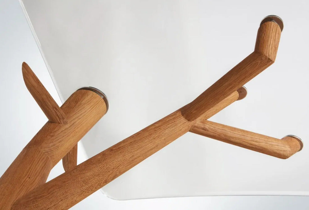 Mattia Bonetti, Contemporary, Rare Console or Table, Oak, Plexiglass, France, 2008