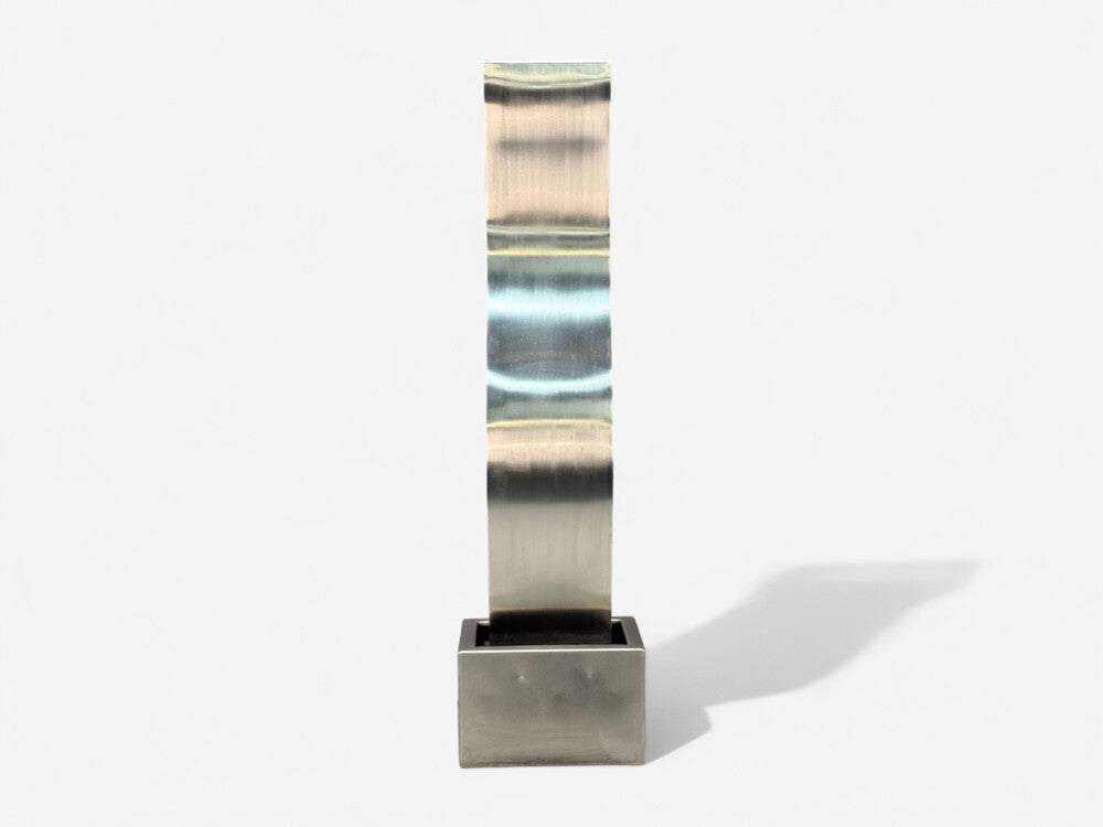 Archie Held, Contemporary, Stainless Steel, Monumental Water Sculpture, USA 2000