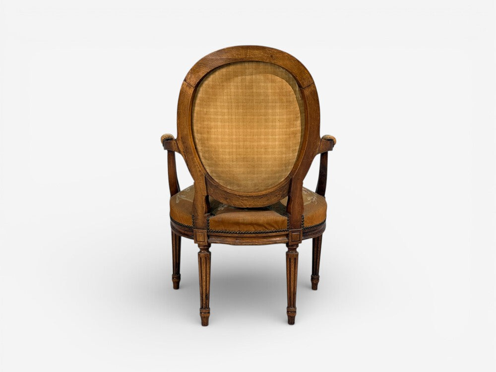 Louis XVI Style, Salon Suite, Tapestry, Walnut, France, 20th c.