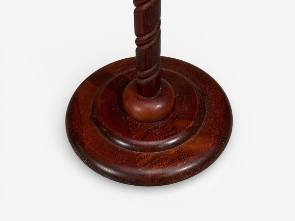 Markslöjd, Floor Lamp, Wood, Metal, Fabric, Sweden, 1970s