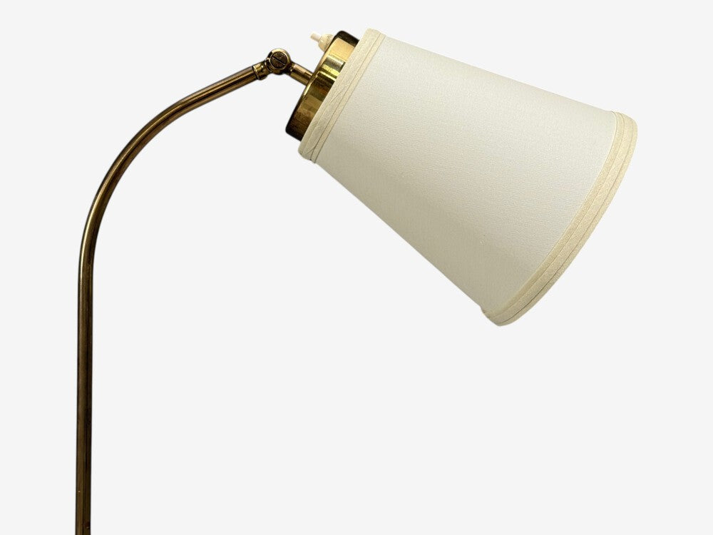 Josef Frank, Model 1842 Floor Lamp, Mahogany, Brass, Sweden, 1950s