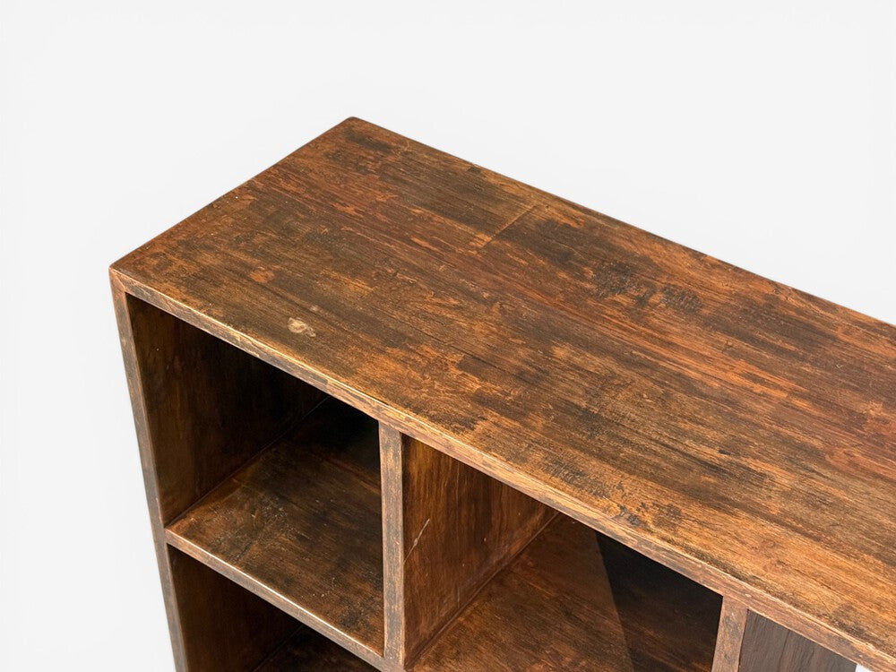 Pierre Jeanneret, 5-Hole File Rack or Bookcase, Teak, Chandigarh, 1960s