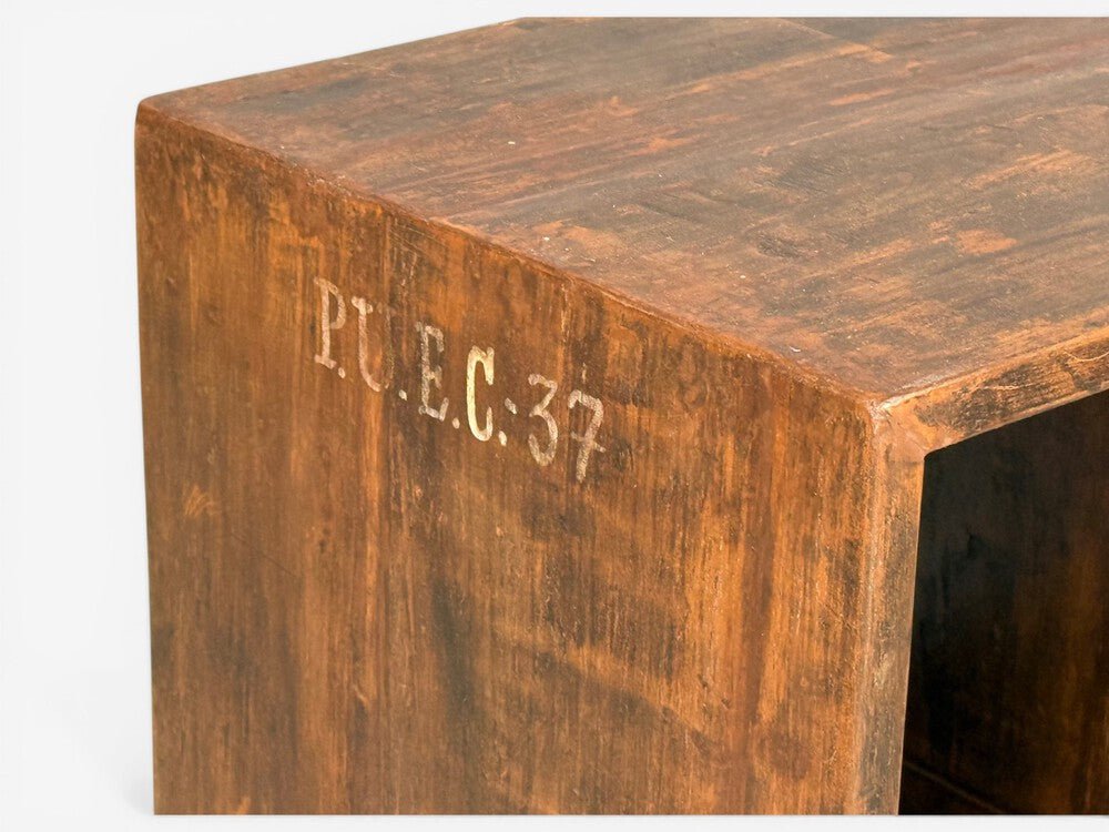 Pierre Jeanneret, 5-Hole File Racks or Bookcases, Teak, Chandigarh, 1960s