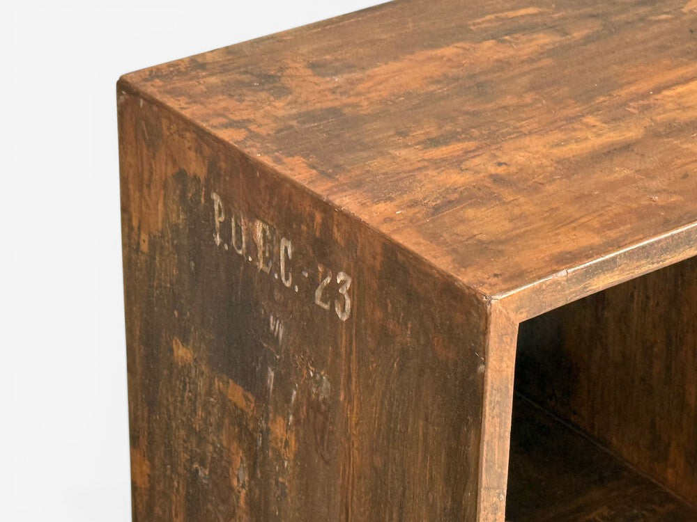Pierre Jeanneret, 5-Hole File Racks or Bookcases, Teak, Chandigarh, 1960s