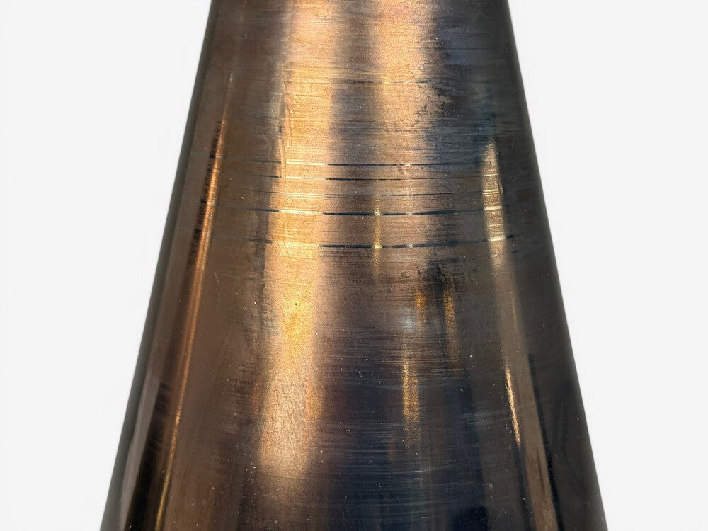 Modern Table Lamps, Distressed Bronze Glass Finish, Lucite, USA, 21st c.