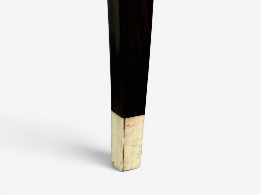 Émile-Jacques Ruhlmann Attr., Macassar Mahogany, Shagreen, France, 1900s