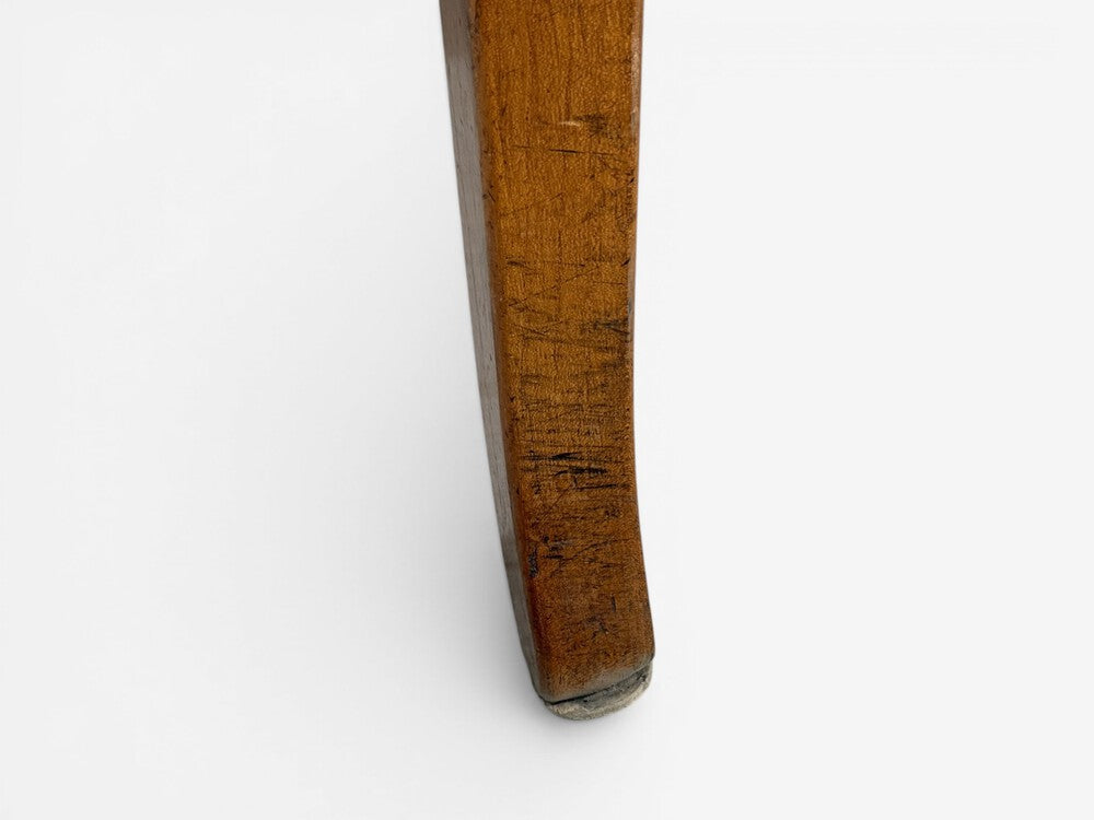 Alfred Christensen Style, Armchair, Bentwood, Fabric, Sweden, 1960s