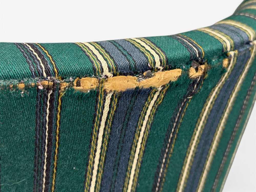 Alfred Christensen Style, Armchair, Bentwood, Fabric, Sweden, 1960s