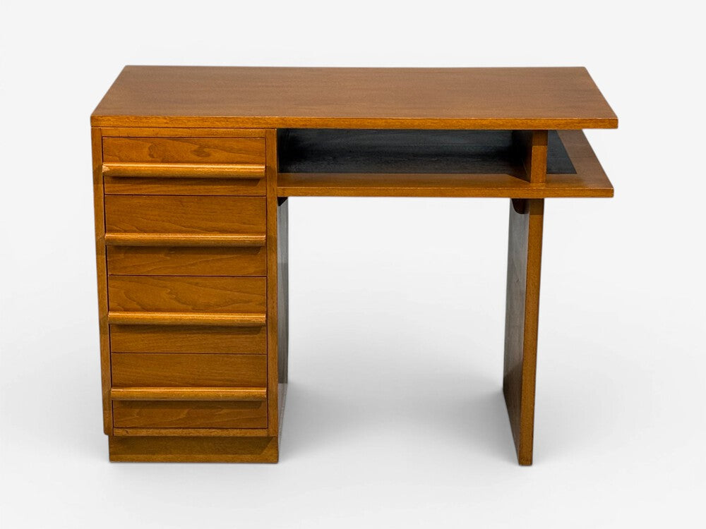 T.H. Robsjohn-Gibbings, Writing Desk, Walnut, USA, 1960s