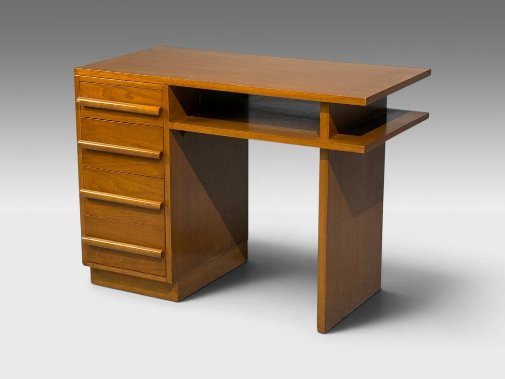 T.H. Robsjohn-Gibbings, Writing Desk, Walnut, USA, 1960s