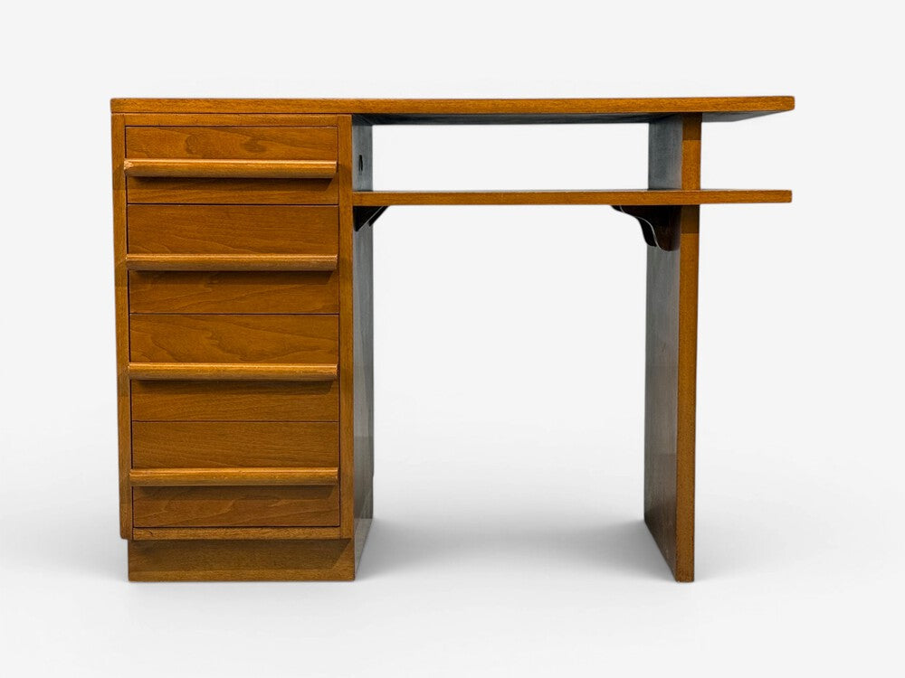T.H. Robsjohn-Gibbings, Writing Desk, Walnut, USA, 1960s