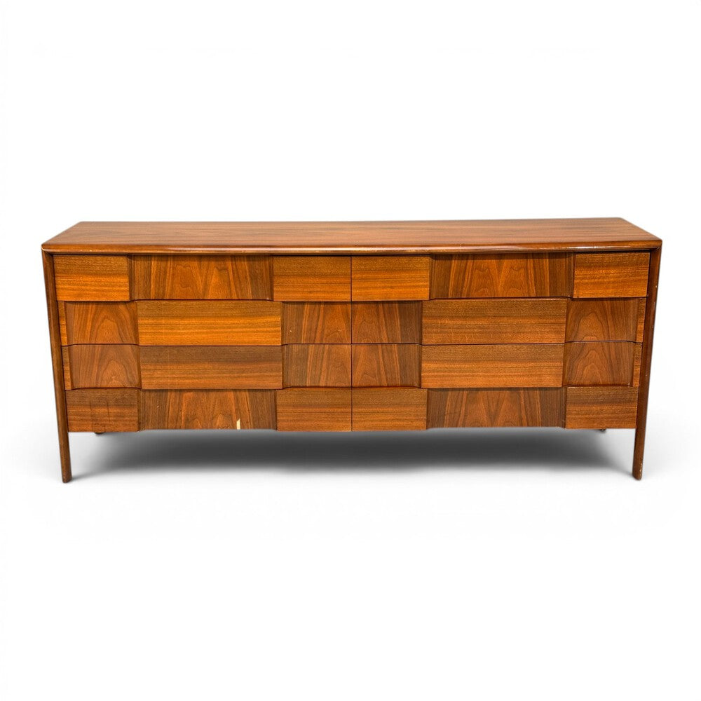 Edmond J. Spence, Sculptural Dresser, Walnut, Sweden, 1950s