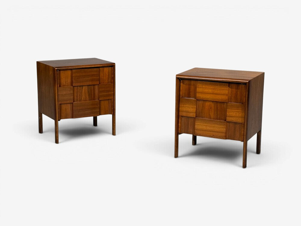 Edmond J. Spence, Sculptural Dresser, Walnut, Sweden, 1950s