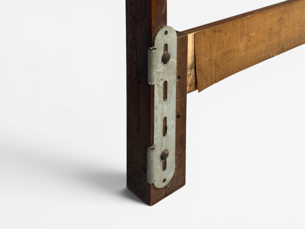 Edmond J. Spence, King Size Headboard, Walnut, Sweden, 1950s