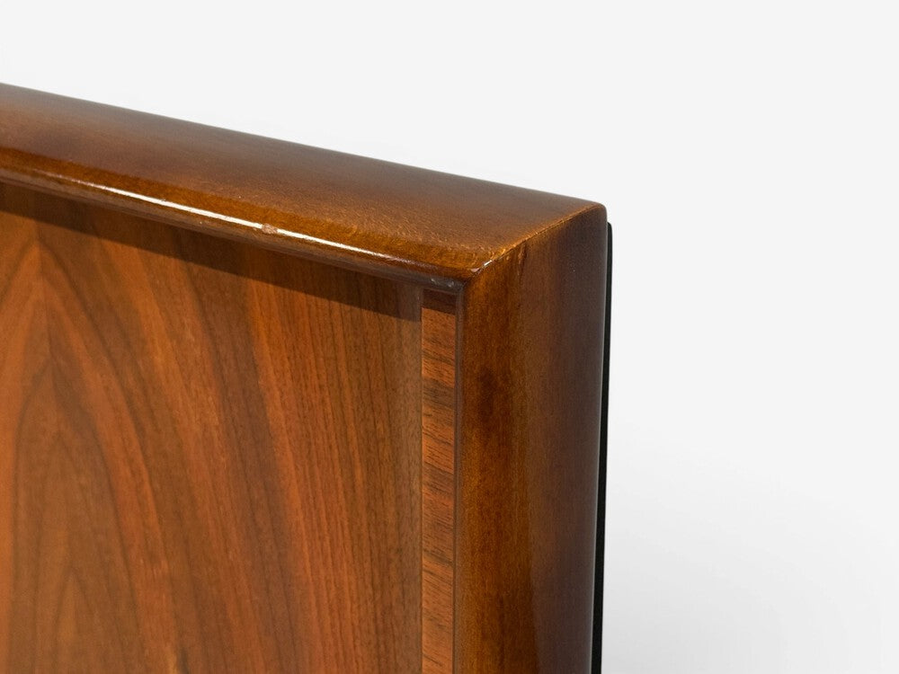 Edmond J. Spence, King Size Headboard, Walnut, Sweden, 1950s