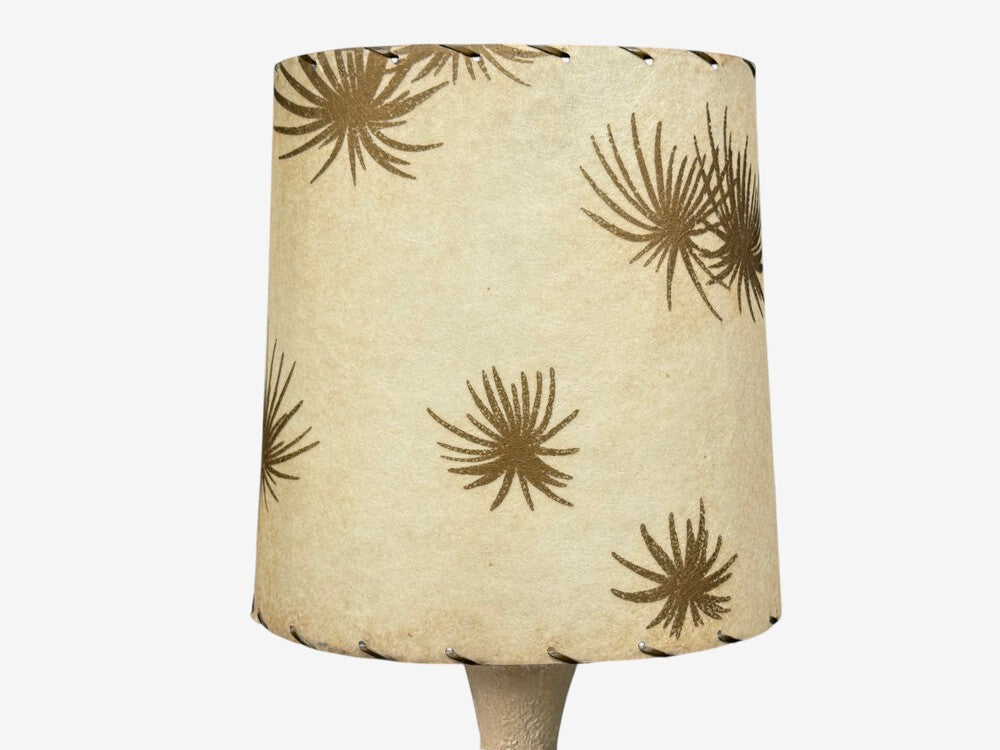 American Modern,  Atomic Age Table Lamps, Chalkware, Fiberglass, USA, 1950s