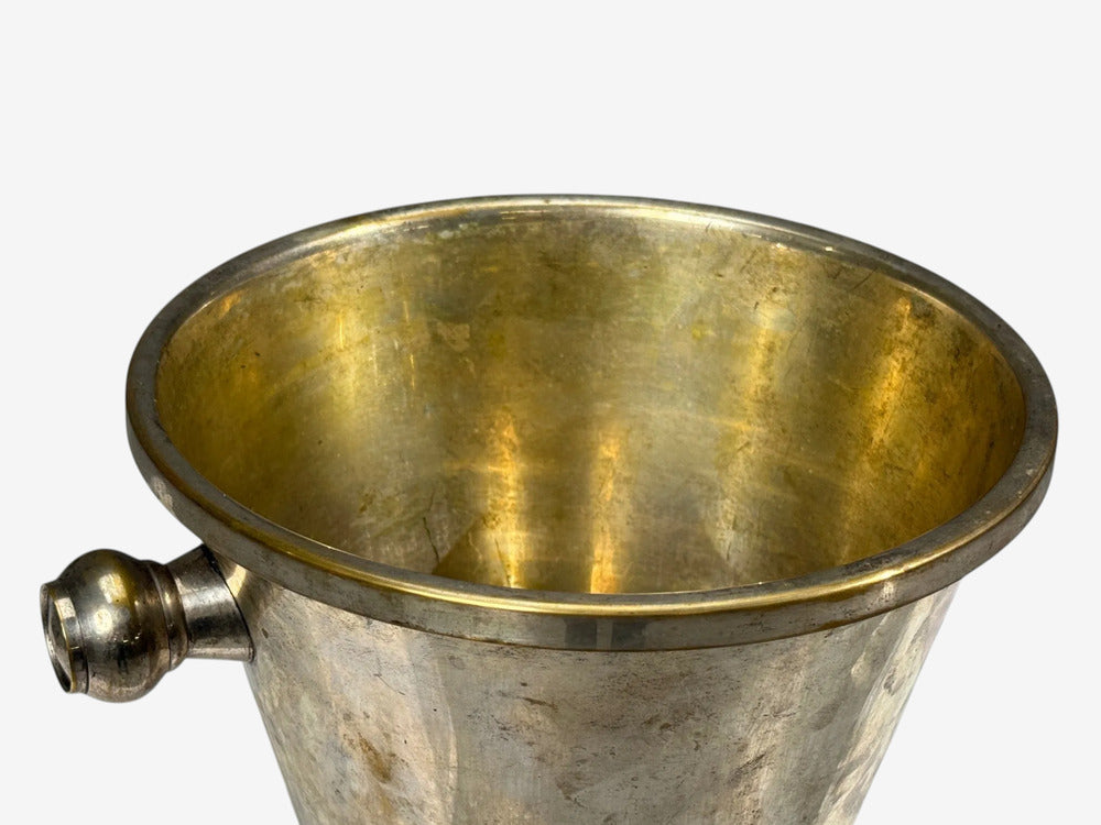 Art Deco Style, Champage or Ice Bucket, Silverplate, France, 20th c.