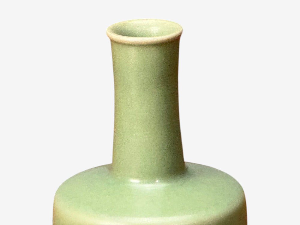 Longquan-Style Celadon Glazed Vase, Qing Dynasty, China, 19th c.
