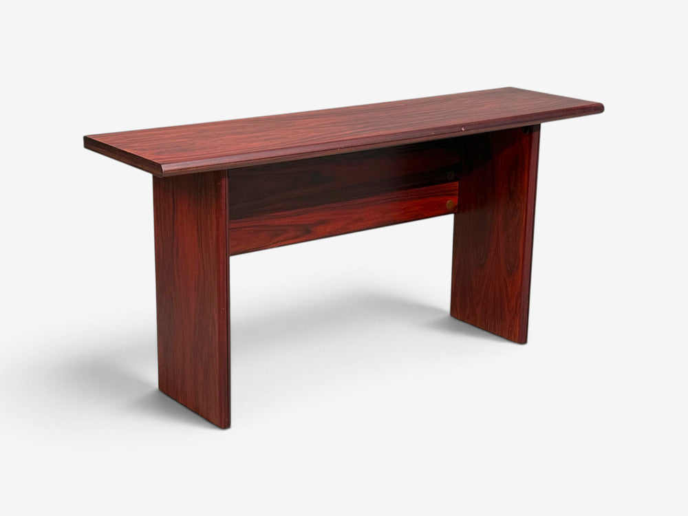 Sannemann, Convertible Console or Dining Table, Rosewood, Denmark, 1970s