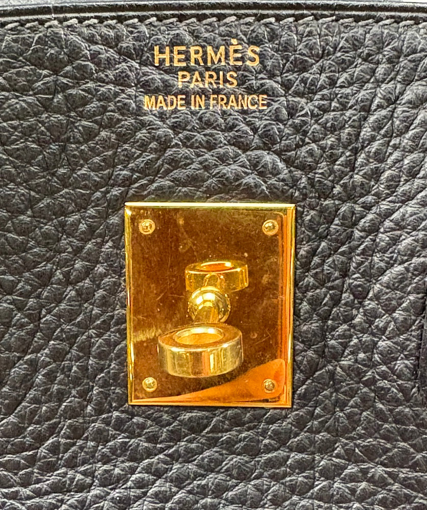 Hermès, Birkin Retourne 35, Taurillon Clemence Leather, France, 2003