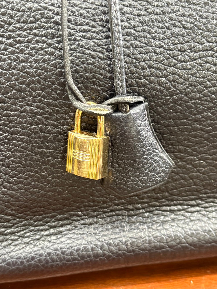 Hermès, Birkin Retourne 35, Taurillon Clemence Leather, France, 2003