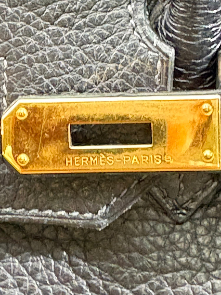 Hermès, Birkin Retourne 35, Taurillon Clemence Leather, France, 2003