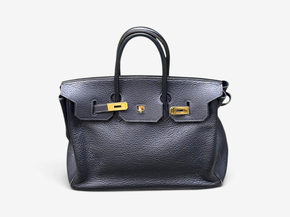 Hermès, Birkin Retourne 35, Taurillon Clemence Leather, France, 2003