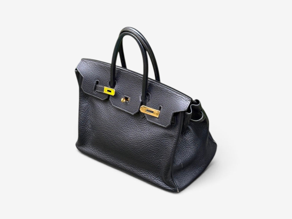 Hermès, Birkin Retourne 35, Taurillon Clemence Leather, France, 2003