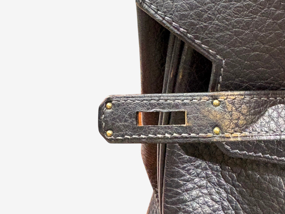 Hermès, Birkin Retourne 35, Taurillon Clemence Leather, France, 2003