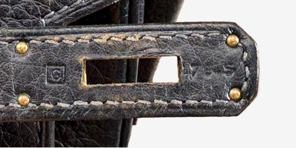 Hermès, Birkin Retourne 35, Taurillon Clemence Leather, France, 2003
