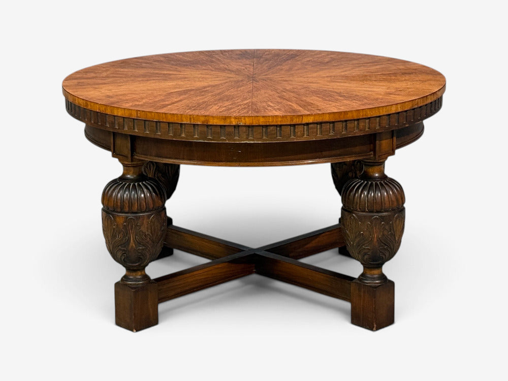 AB Slutarps Möbelindustri, Swedish Grace, Coffee Table, Mahogany, Sweden, 1930s