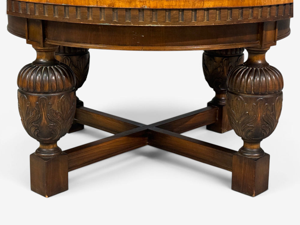 AB Slutarps Möbelindustri, Swedish Grace, Coffee Table, Mahogany, Sweden, 1930s