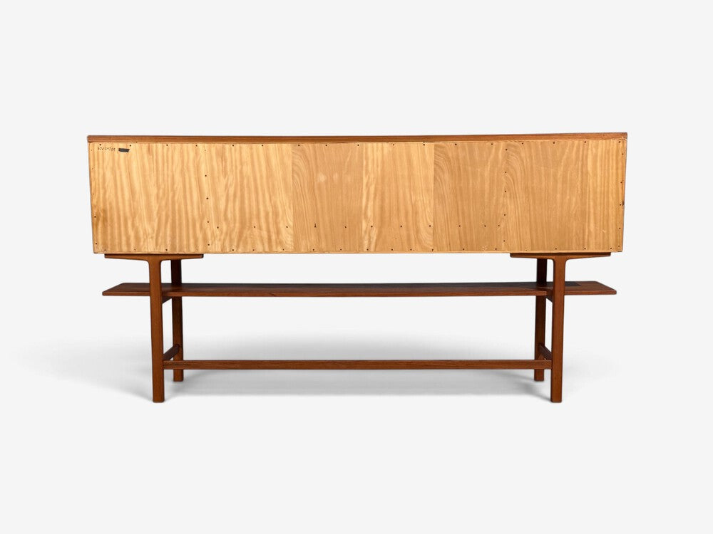 Axel Bäck attr., Monumental Sideboard, Teak, Rosewood, Sweden, 1950s