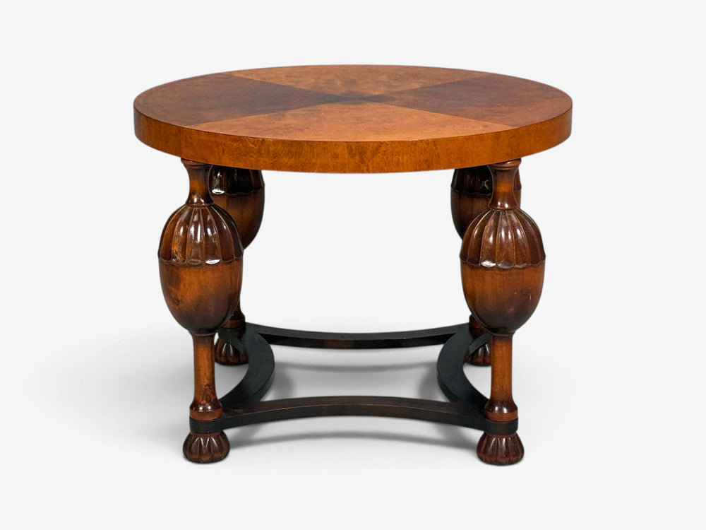 Swedish Modern, Coffee Table, Stained Birch, Sweden, 1930s