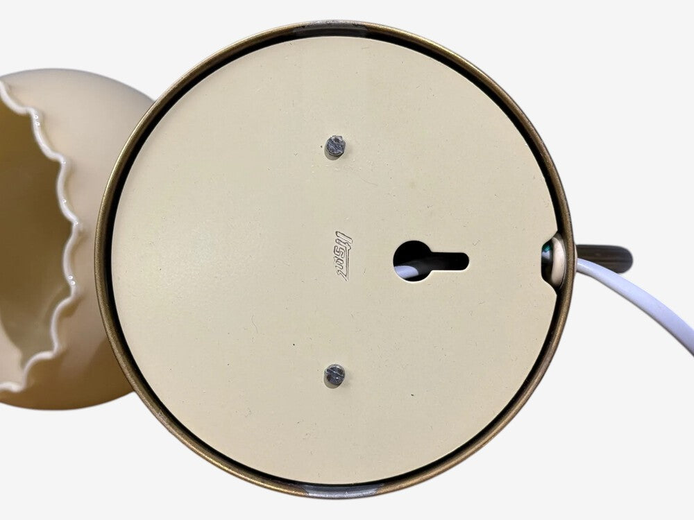 Itsu Oy, Table Lamps, Polished Brass, Glass, Finland, 1950s