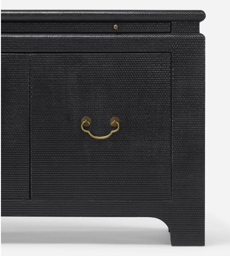 Harrison Van-Horn, Commodes, Lacquered Wood, Brass, USA, 1980s