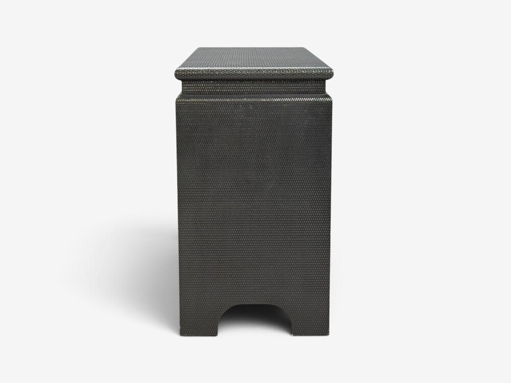 Harrison Van-Horn, Commodes, Lacquered Wood, Brass, USA, 1980s
