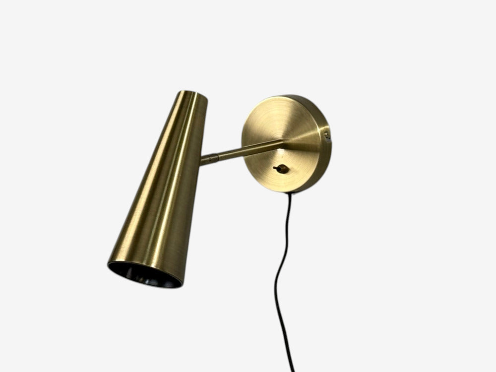 Markslöjd, Swedish Modern, Wall Lights, Brass, Sweden, 21st c.